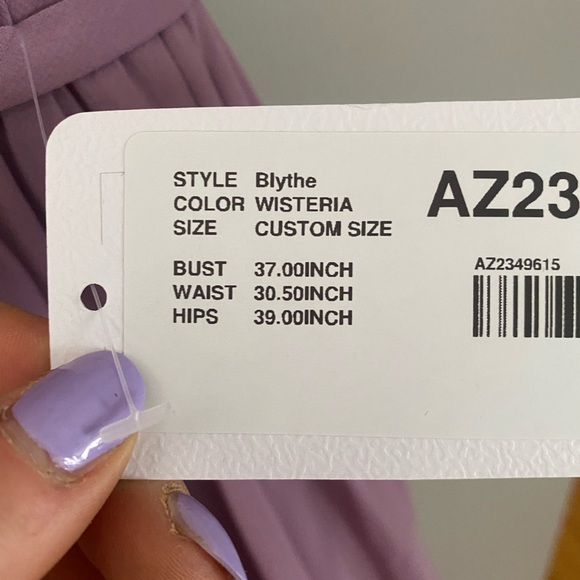 Azazie Bridesmaids Dress- Blythe - Picture 4 of 8